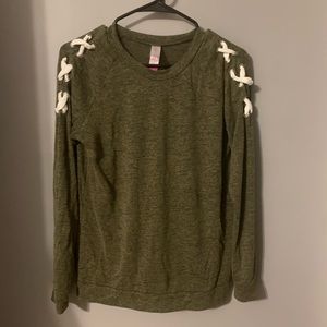 Dark Green Long sleeve top/sweater